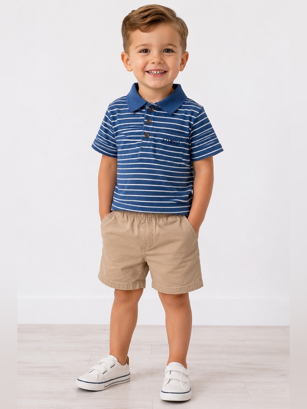 Lucky Brand Toddler Boys 2-Piece Outfit Set Size 3T